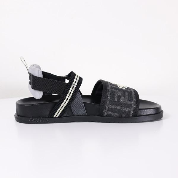 FENDI フェンディ FENDI KIDS FF LOGO SANDALS サンダル スポーツサンダル モノグラム柄 キッズ 大人もOK JMR437 AJZE/JMR437 AQ7/の画像