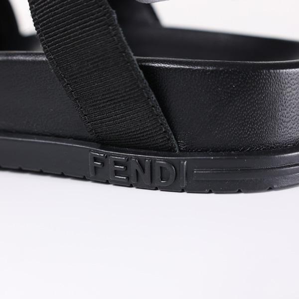 FENDI フェンディ FENDI KIDS FF LOGO SANDALS サンダル スポーツサンダル モノグラム柄 キッズ 大人もOK JMR437 AJZE/JMR437 AQ7/の画像
