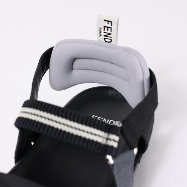 FENDI フェンディ FENDI KIDS FF LOGO SANDALS サンダル スポーツサンダル モノグラム柄 キッズ 大人もOK JMR437 AJZE/JMR437 AQ7/の画像