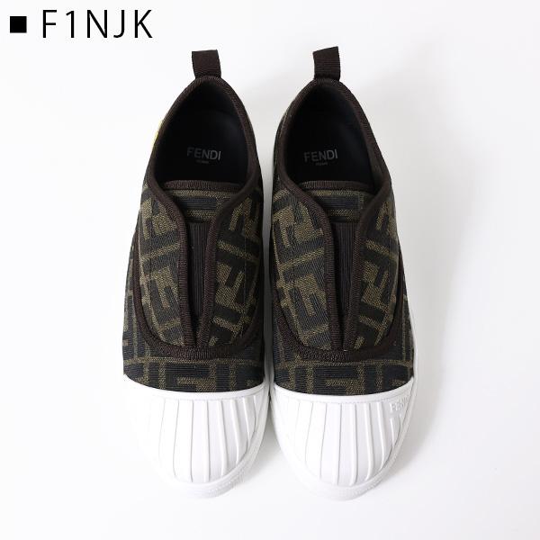 FENDI（フェンディ） スニーカー スリッポン ラウンドトゥ モノグラム 