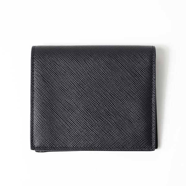 PRADA（プラダ） 二つ折り財布 折りたたみ財布 ミニ財布 小銭入れなし