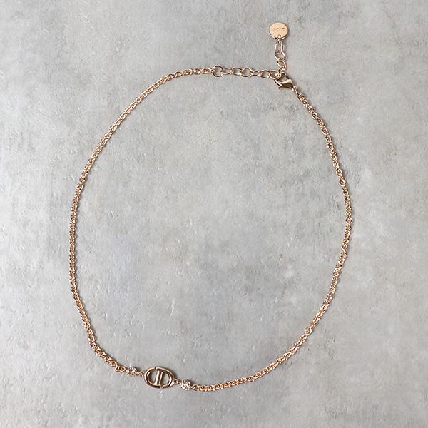Christian Dior ディオール CD NAVY NECKLACE ネックレス Christian Dior ディオール CD NAVY NECKLACE ネックレス