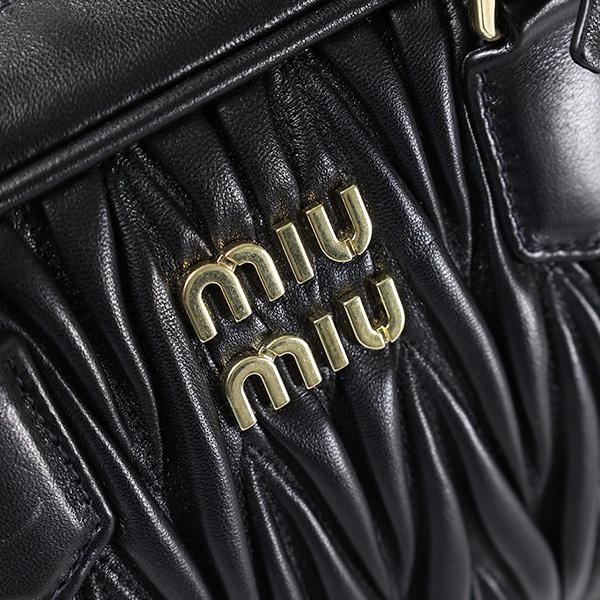 miu miu（ミュウミュウ） MATELASSE HAND BAG マテラッセ ハンドバッグ