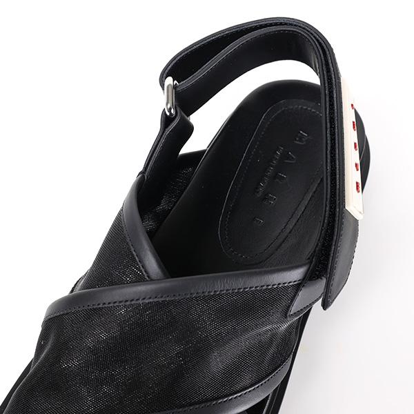 MARNI マルニ Fussbett Shoe サンダル レザー 靴 ロゴ レディース FBMS016401 P6392の画像
