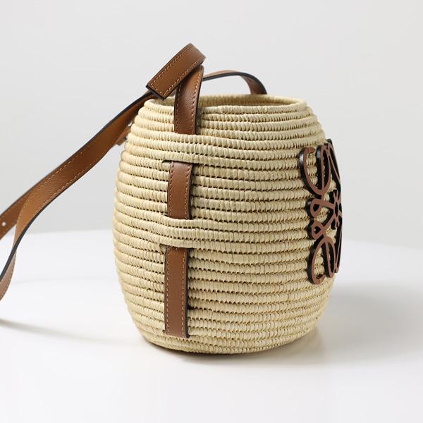 LOEWE ロエベ BEEHIVE BASKET BAG バスケットバッグ ショルダーバッグ カゴバッグ A223Z48X03 2435｜lag-onlinestore｜07