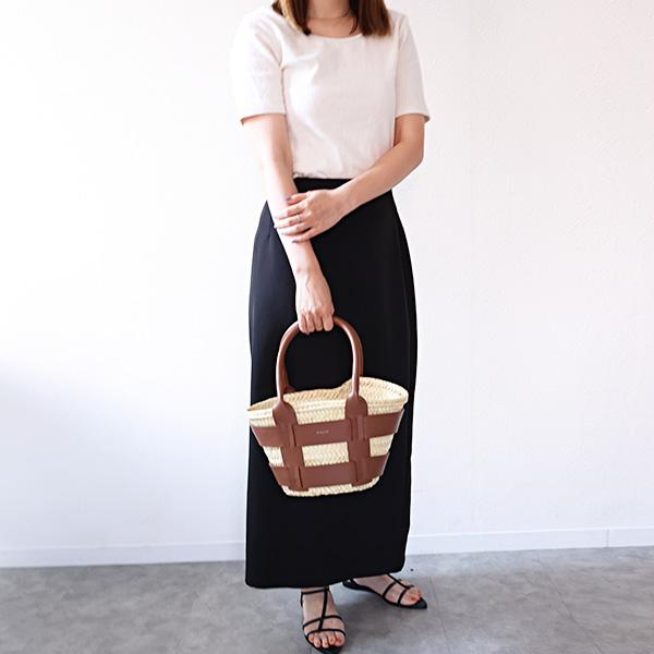 定価37,400円 新品 DEMELLIER デメリエー かごバッグサントリーニ DEMELLIER デメリエー かごバッグ SANTORINI サントリーニ