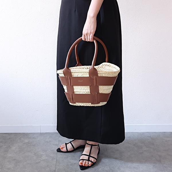 定価37,400円 新品 DEMELLIER デメリエー かごバッグサントリーニ 楽天市場】DEMELLIER デメリエー かごバッグ SANTORINI