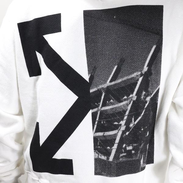 Off-White オフホワイト ABSTRACT SPLIT ARROWS SLIM HOODIE パーカー フーディー プルオーバー 長袖  OMBB037E19D25010｜lag-onlinestore｜12