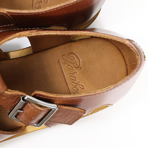 Paraboot パラブーツ PACIFIC Gurkha Sandals VEGETAL MARRON