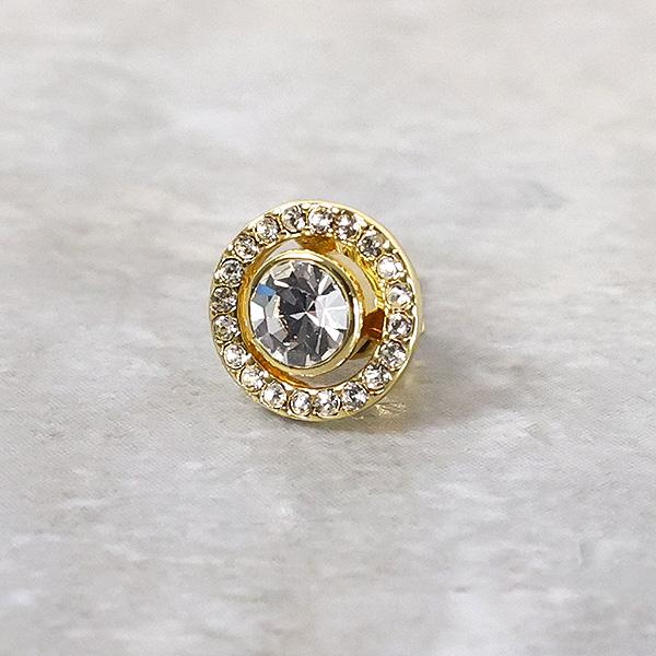 Coach コーチ Crystal Halo Pave Stud Earrings 37386994 ピアス スタッドピアス アクセサリー 真鍮 クリスタル レディース_2