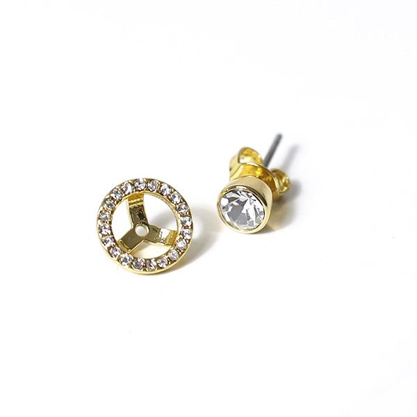 Coach コーチ Crystal Halo Pave Stud Earrings 37386994 ピアス スタッドピアス アクセサリー 真鍮 クリスタル レディース_3