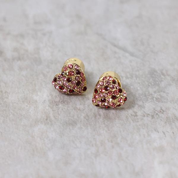 COACH（コーチ） Pave Heart Stud Earrings 37460456 ピアス 両耳用
