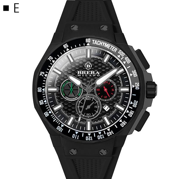 BRERA MILANO ブレラ ミラノ グランツーリスモ GT2 クォーツ クロノグラフ 腕時計 防水 正規品 メンズ BMGTQC4506Aの画像