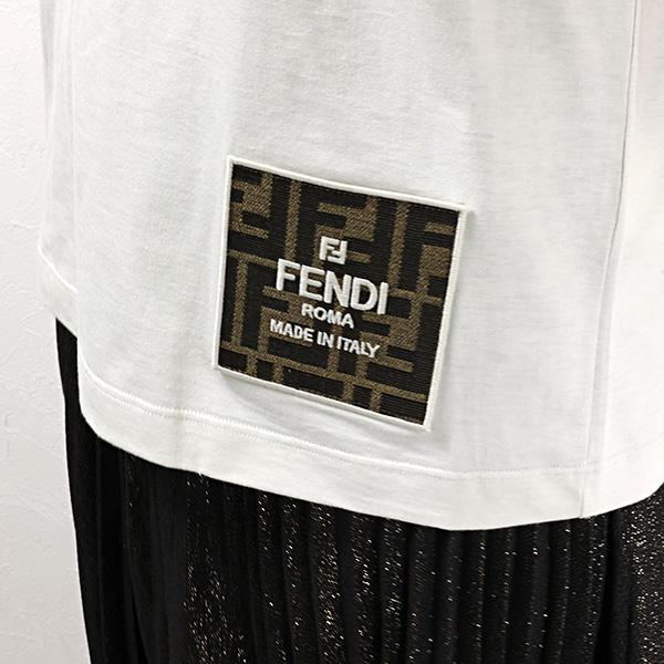 FENDI（フェンディ） FENDI KIDSFF LOGO PATCH T-SHIT Tシャツ