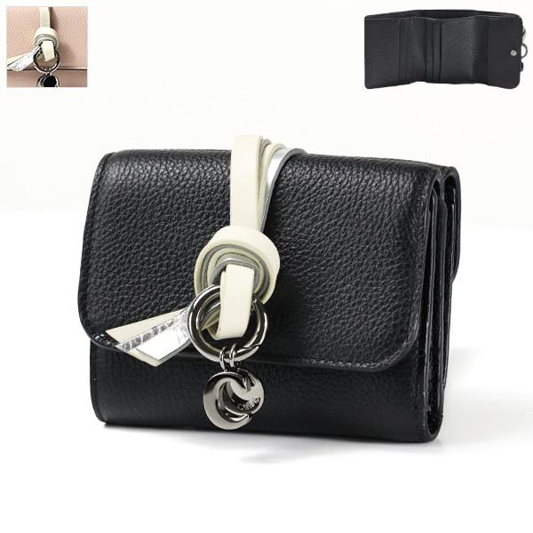 Chloe クロエ ALPHABET SMALL TRIFOLD WALLET 三つ折り財布 折りたたみ 