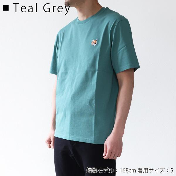 MAISON KITSUNE（メゾン キツネ） Fox Head Patch Regular T-Shirt T
