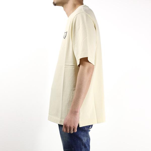 Maison Kitsune メゾンキツネ Bold Fax Head Patch Oversize T-Shirt Tシャツ 半袖 クルーネック オーバーサイズ LM00107 KJ0119｜lag-onlinestore｜05