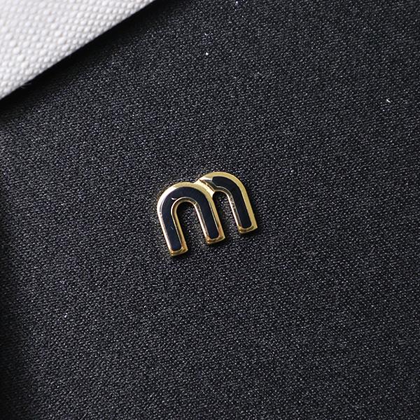 miu miu（ミュウミュウ） Enameled Metal Earrings ピアス スタッド