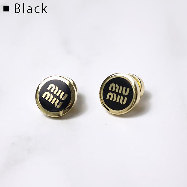 miu miu（ミュウミュウ） Enameled Metal Earrings ピアス スタッド