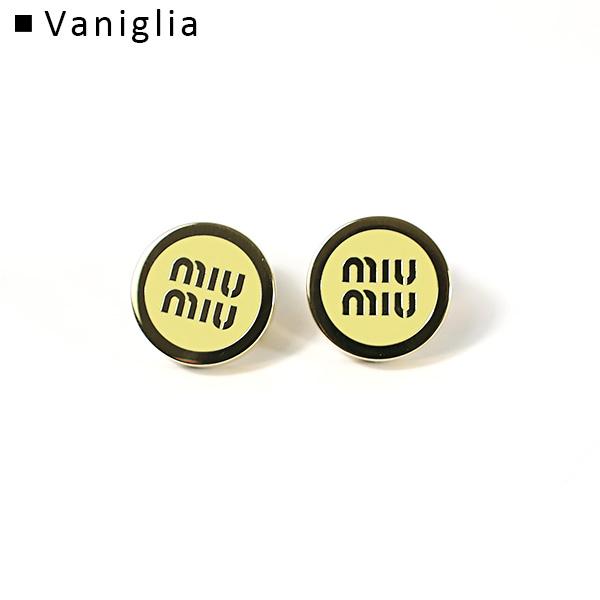 miu miu（ミュウミュウ） Enameled Metal Earrings ピアス スタッド
