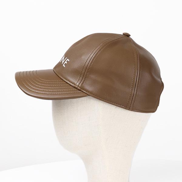 CELINE セリーヌ LOGO LEATHER BASEBALL CAP ベースボール CELINE セリーヌ LOGO LEATHER BASEBALL CAP ベースボール
