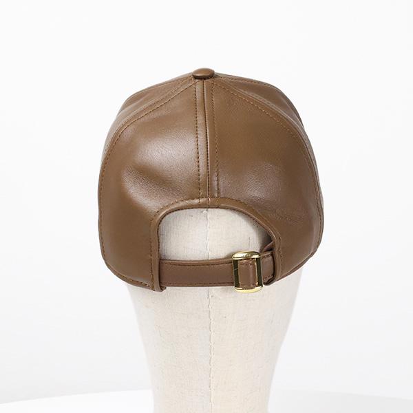 CELINE セリーヌ LOGO LEATHER BASEBALL CAP ベースボール CELINE セリーヌ LOGO LEATHER BASEBALL CAP ベースボール