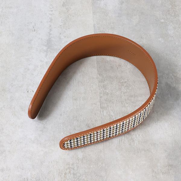 CELINE セリーヌ TRIOMPHE HAIRBAND ヘアバンド カチューシャ