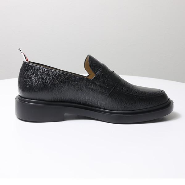 Thom Browne ベニーバー ローファー 黒　42ハーフ THOM BROWNE トムブラウン Pebble Grain Penny Loafar