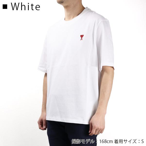 ami paris 半袖シャツ ホワイト Mサイズ AMI PARIS アミ パリス Ami de Coeur Boxy Fit T-Shirts Tシャツ 半袖