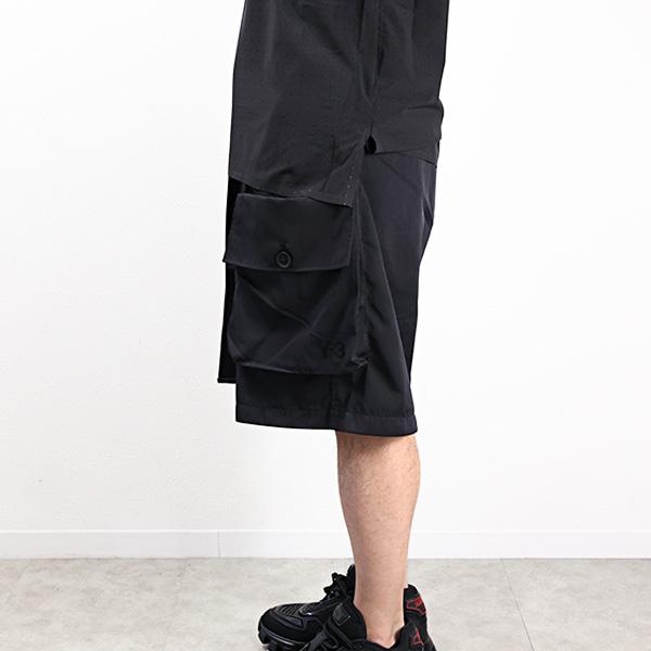 Y-3 ワイスリー NYLON TWILL SHORTS カーゴショーツ ショートパンツ