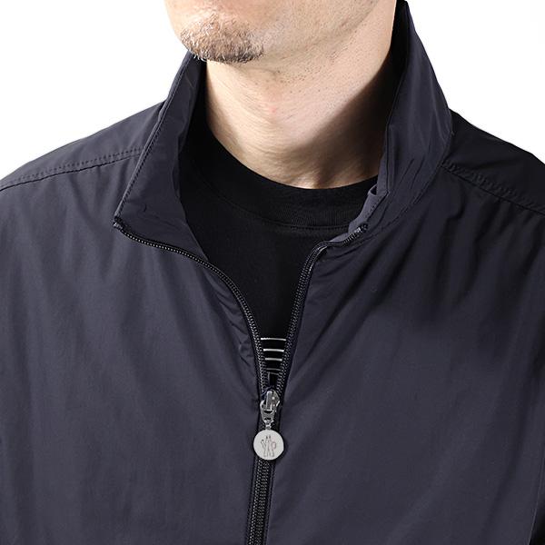 MONCLER モンクレール RUINETTE JACKET ジャケット ブルゾン アウター ジップアップ フードなし 軽量 ショート丈 ロゴパッチ メンズ 1A00118 54A91の画像