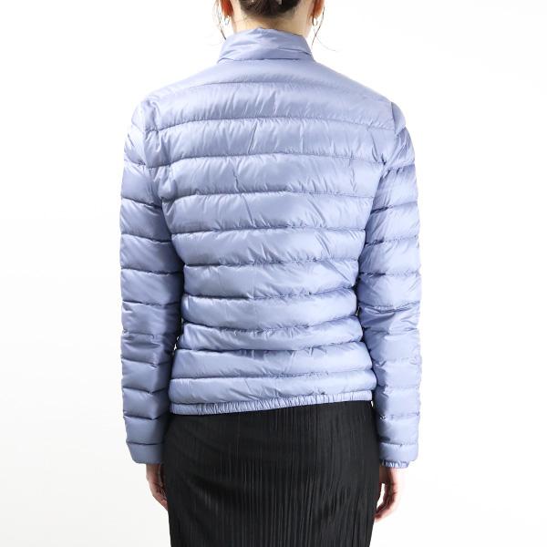 MONCLER モンクレール LANS JACKET ダウンジャケット アウター ショート丈 パッカブル フードなし 軽量 ナイロン ロゴ レディース 1A10100 53048の画像