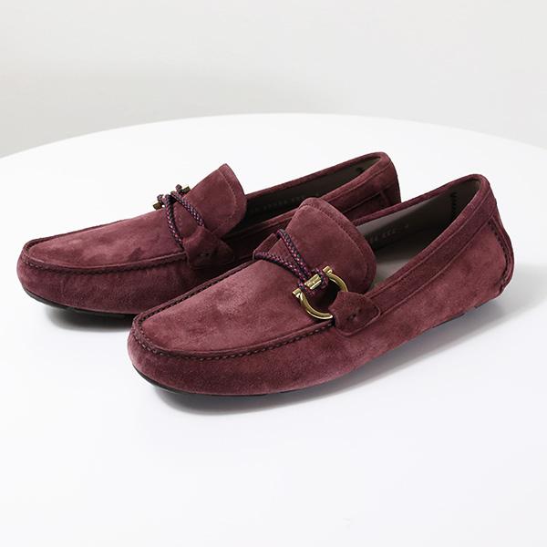 フェラガモ 未使用 モカシン スリッポン レザーシューズ 7ハーフ FERRAGAMO（フェラガモ） Salvatore Ferragamo サルヴァトーレ