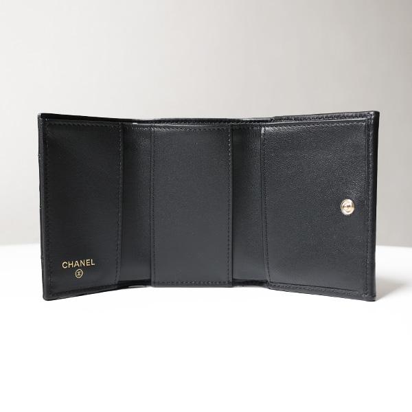 CHANEL シャネル　折り財布　コンパクト　ミニ財布　ココマーク　パール 楽天市場】≪Brand new≫CHANEL COCO Chanel Small Flap Wallet Black