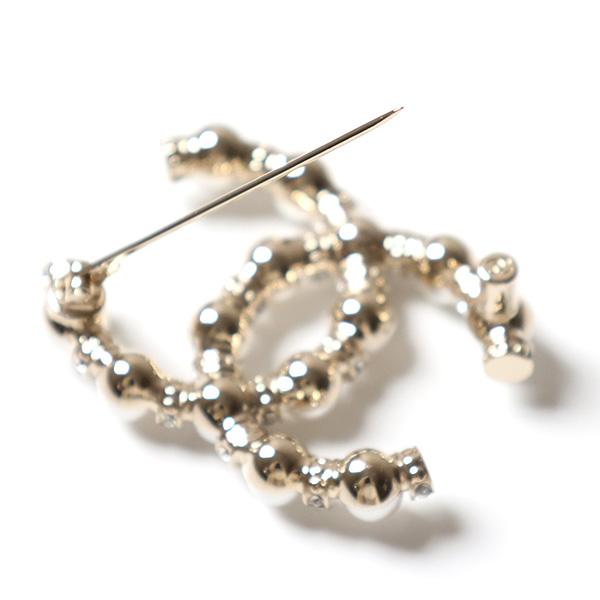 CHANEL（シャネル） Pearl CC Brooch ブローチ アクセサリー パール