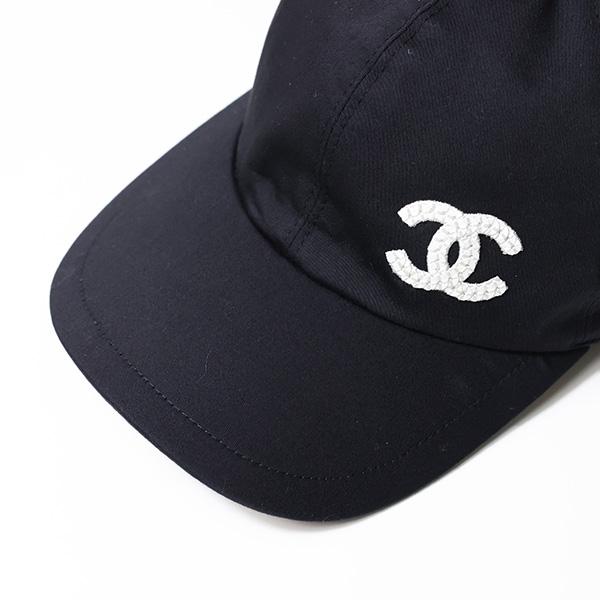 CHANEL シャネル CC Baseball Cap キャップ 帽子 コットン ココ
