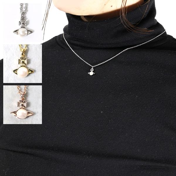 Vivienne Westwood ヴィヴィアンウエストウッド BALBINA PENDANT ペンダント ネックレス 真鍮 ロゴ  レディース 63020323