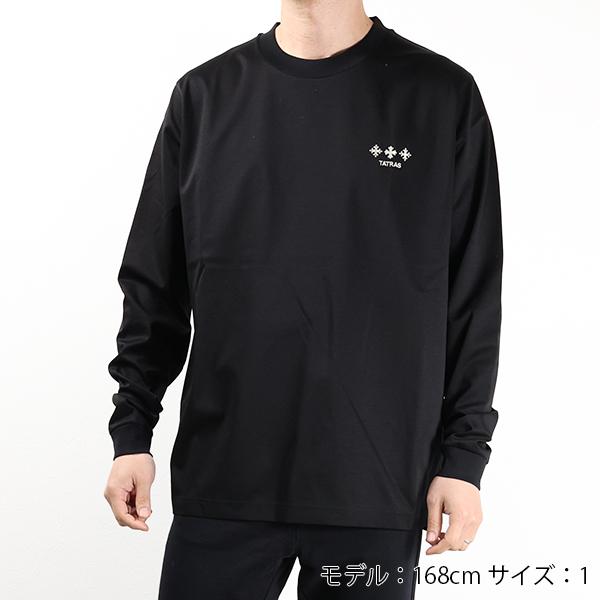 TATRAS タトラス BELECI Tシャツ 長袖 MTAT24S8242M TATRAS（タトラス） BELECI Tシャツ 長袖 カットソー ロゴT クルー