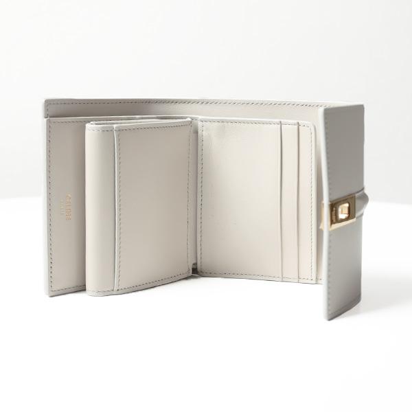 CELINE グレージュ 三つ折り財布　カードケース付き　取り外し可能　3WAY CELINE グレージュ 三つ折り財布 カードケース付き 取り外