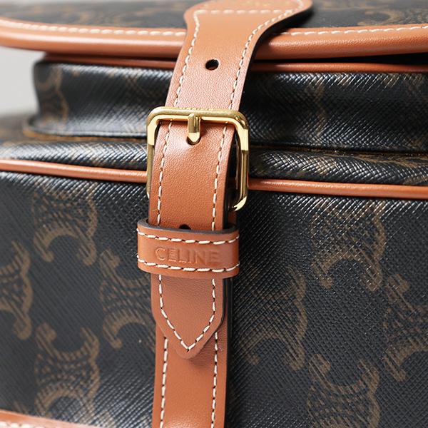CELINE（セリーヌ） MEDIUM FOLCO BAG TRIOMPHE CANVAS トリオンフ
