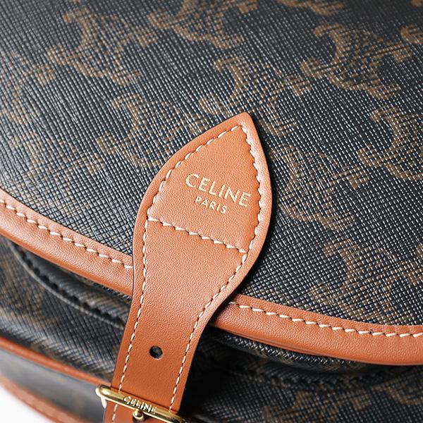 CELINE（セリーヌ） MEDIUM FOLCO BAG TRIOMPHE CANVAS トリオンフ