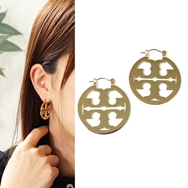 TORY BURCH（トリーバーチ） SMALL MILLER HOOP EARRING ピアス 