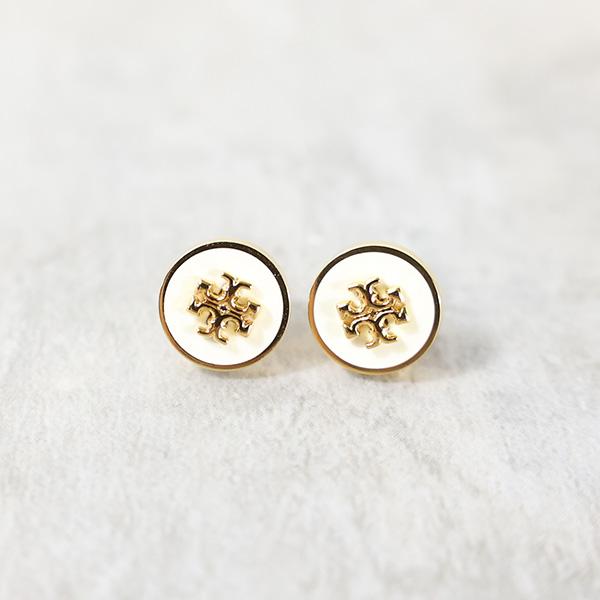 TORY BURCH（トリーバーチ） KIRA ENAMEL CIRCLE STUD EARRING ピアス