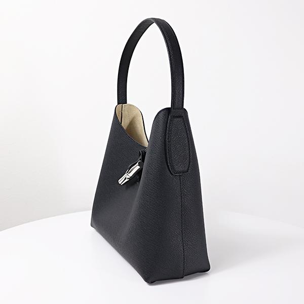 Longchamp ロンシャン ROSEAU M HOBO BAG ショルダーバッグ ハンドバッグ ハブバッグ 鞄 レザー 本革 ロゾ ロゴ エレガント レディース 10153HPN｜lag-onlinestore｜09