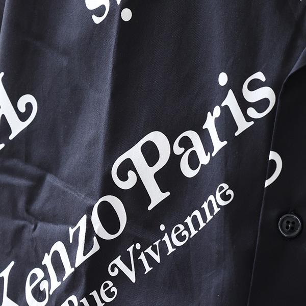 KENZO  ケンゾー KENZO BY VERDY BOXY SHIRT ボクシーシャツ ハワイアンシャツ シャツ 半袖 モノグラムパターン 総柄 コットン メンズ FE55CH111 9P4｜lag-onlinestore｜07