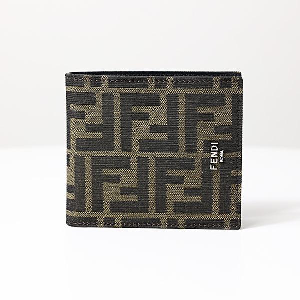 FENDI フェンディ FF Monogram Bi-Fold Wallet 7M0169 ALWKの画像