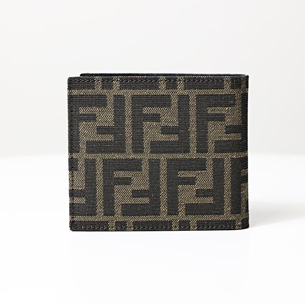 FENDI フェンディ FF Monogram Bi-Fold Wallet 7M0169 ALWKの画像