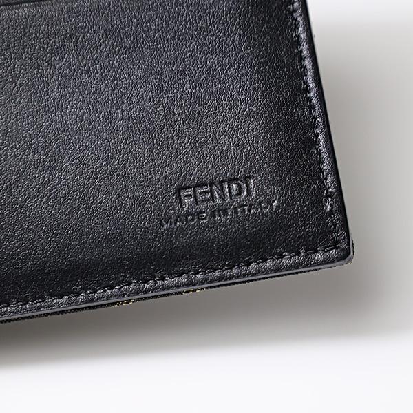 FENDI フェンディ FF Monogram Bi-Fold Wallet 7M0169 ALWKの画像