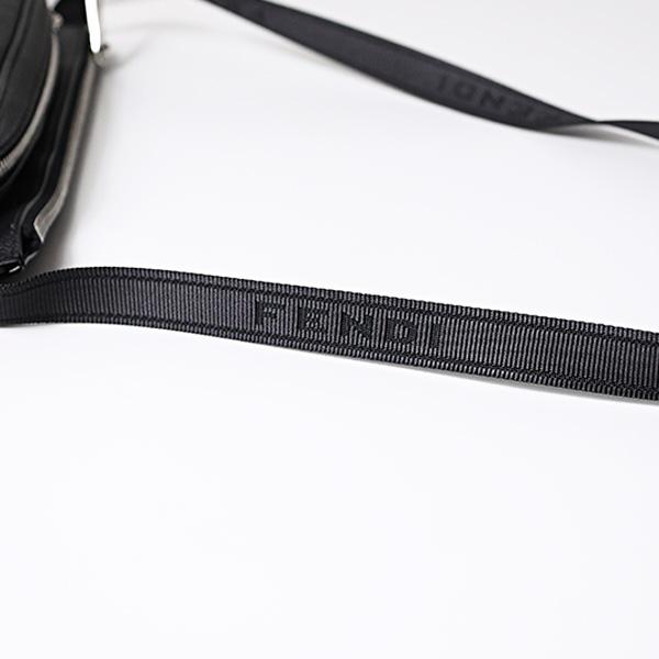 FENDI フェンディ FENDI ROMA Belt Bag ベルトバッグ ボディバッグ クロスボディバッグ 鞄 ロゴ レザー 本革 エレガント メンズ 7VA605 AMACの画像