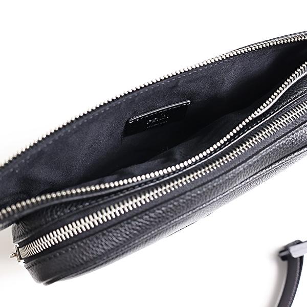 FENDI フェンディ FENDI ROMA Belt Bag ベルトバッグ ボディバッグ クロスボディバッグ 鞄 ロゴ レザー 本革 エレガント メンズ 7VA605 AMACの画像